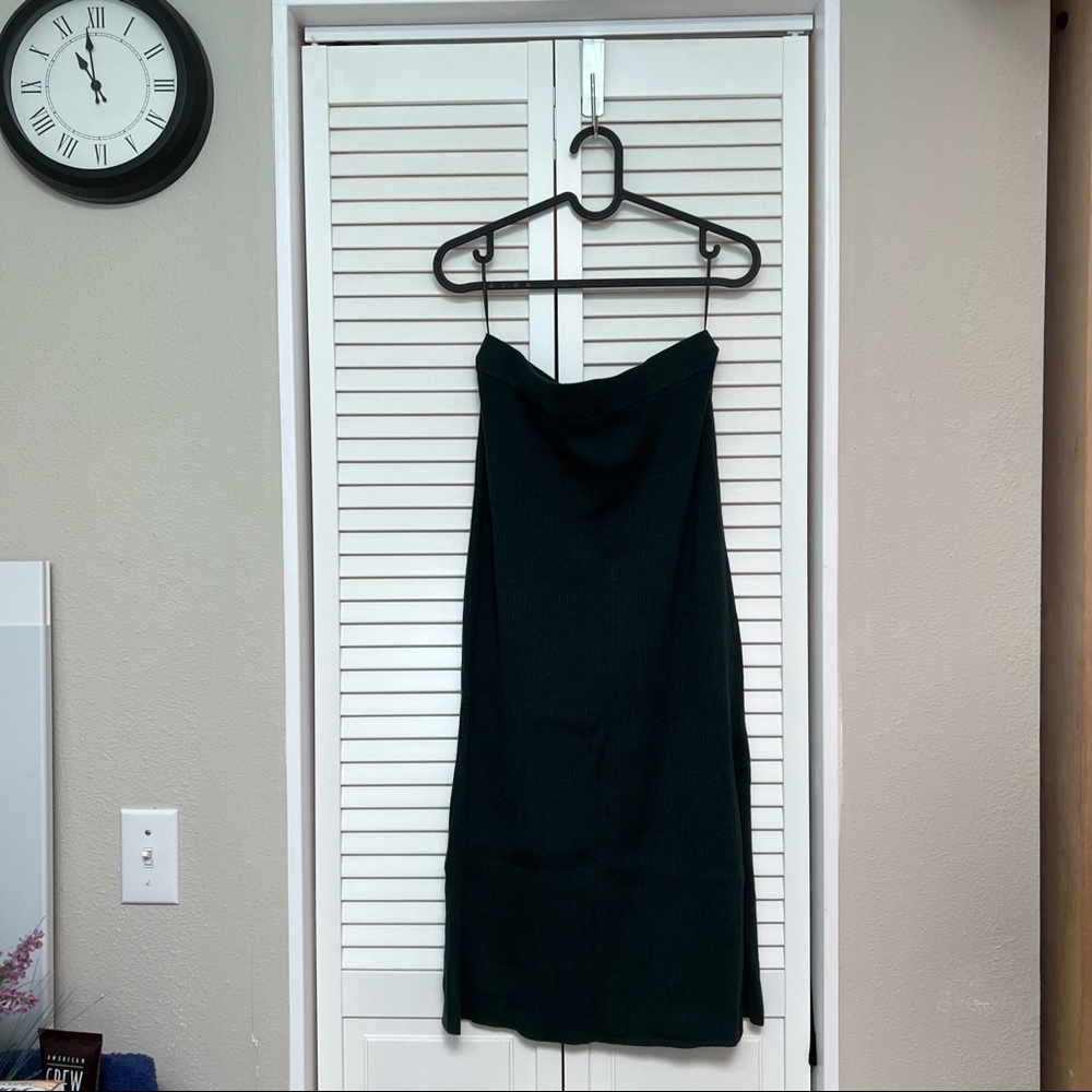 NWT~Uniqlo woman merino blend ribbed skirt